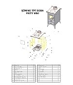 PRITY MINI Şömine Soba