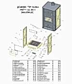 PRITY S3 W21 MAXIMUS Kalorifer Sobası